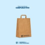 BOLSA CON ASA DE PAPEL 28 x 20 x 10