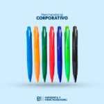 LAPICERO DE PLASTICO TINTA AZUL