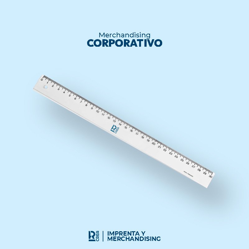 regla-de-plastico REGLA DE PLASTICO - Imagen 1